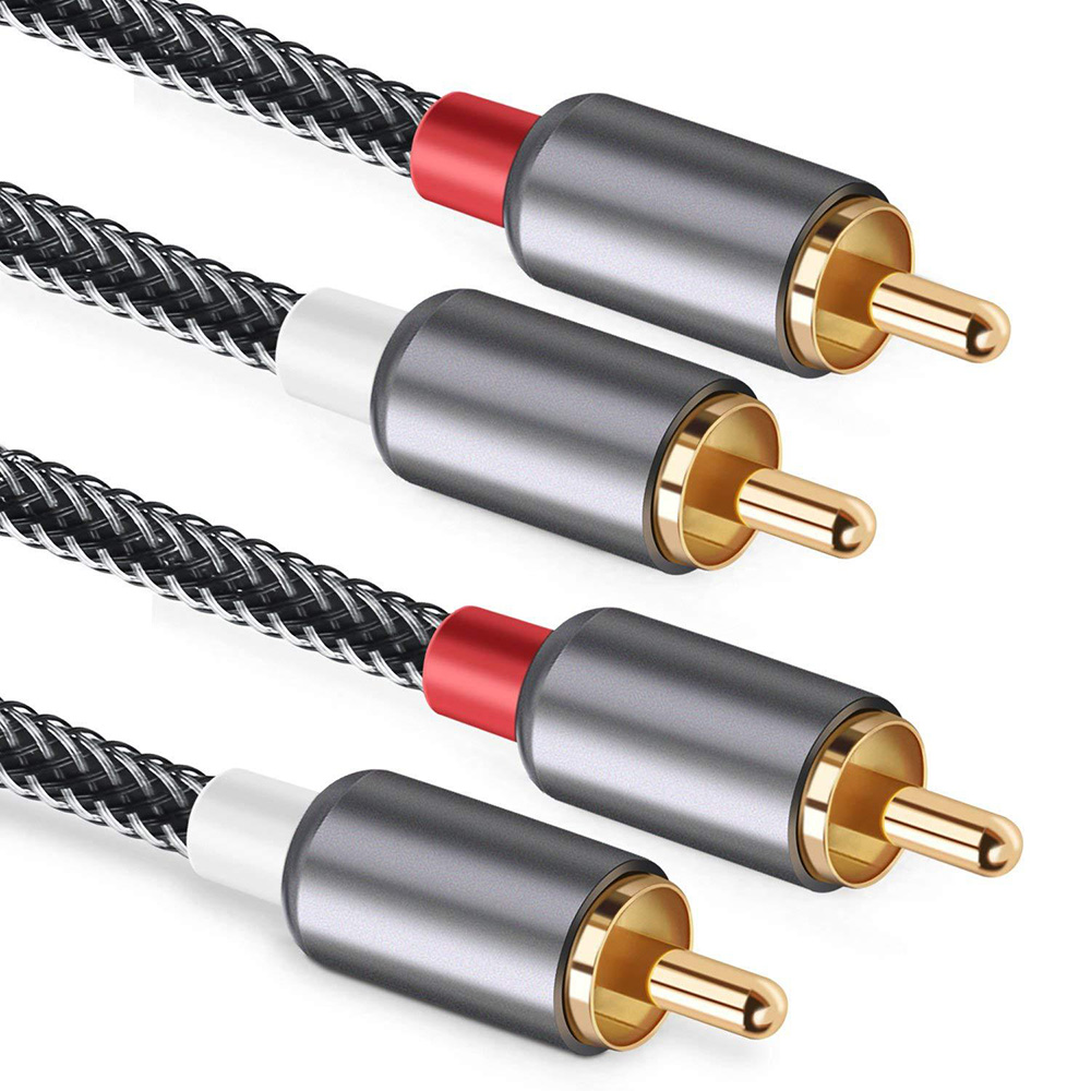 2RCA To 2 RCA Male To Male Aud - Home Cinema Tv ulasan dan harga