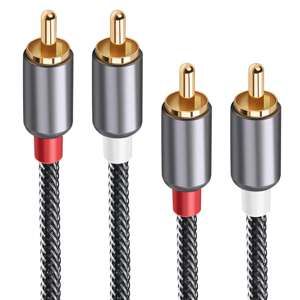 2RCA To 2 RCA Male To Male Aud - Home Cinema Tv ulasan dan harga
